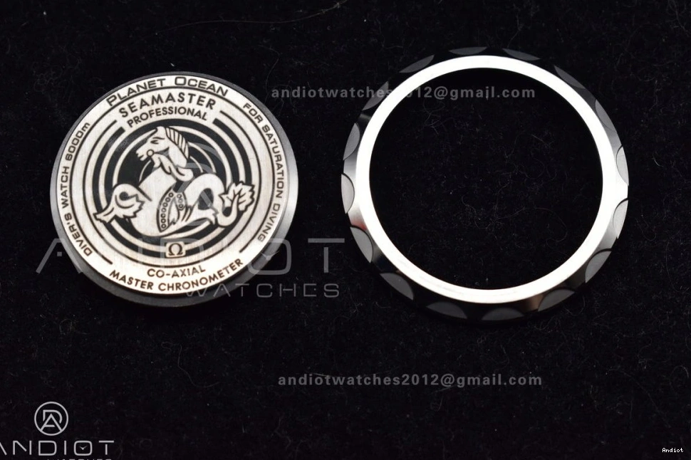 Edition on Ceramic Rubber A2824 Dial SS Gray 1:1 Black Orange 6000M Bezel Strap Deep Seamaster Ultra Best TF 1229